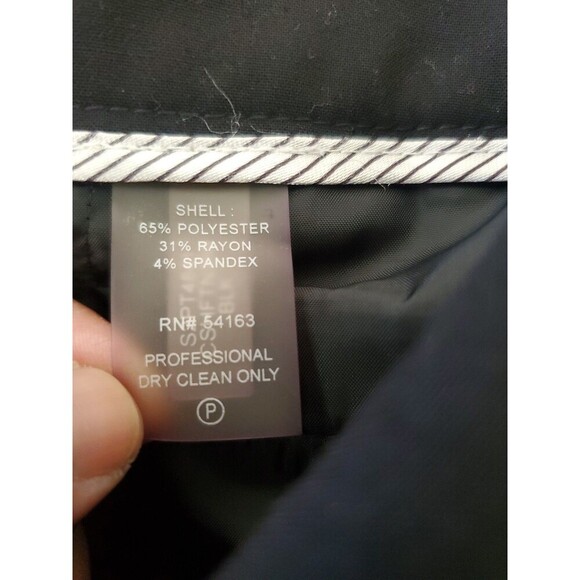 Calvin Klein Highline Ankle Length Pants Black New Without Tag Womens Size 16 - Picture 3 of 16